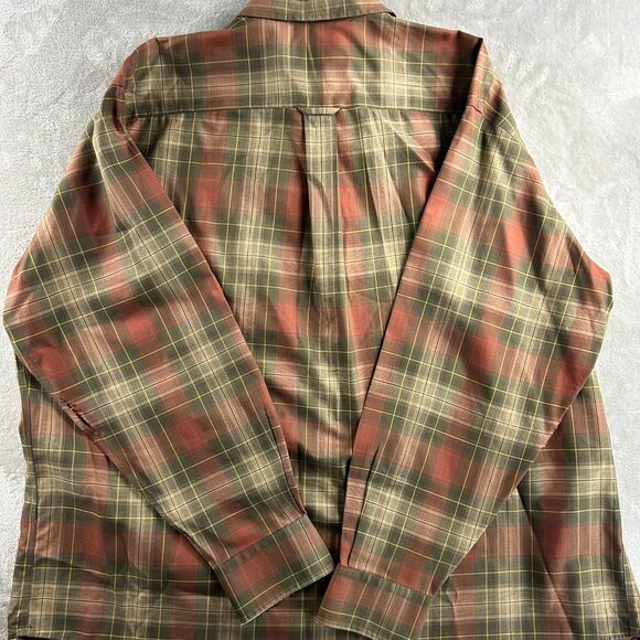 Cabelas Shirt Male Size L Long Sleeve Solid Multicolor Casual Outdoor Formal - Picture 5 of 7